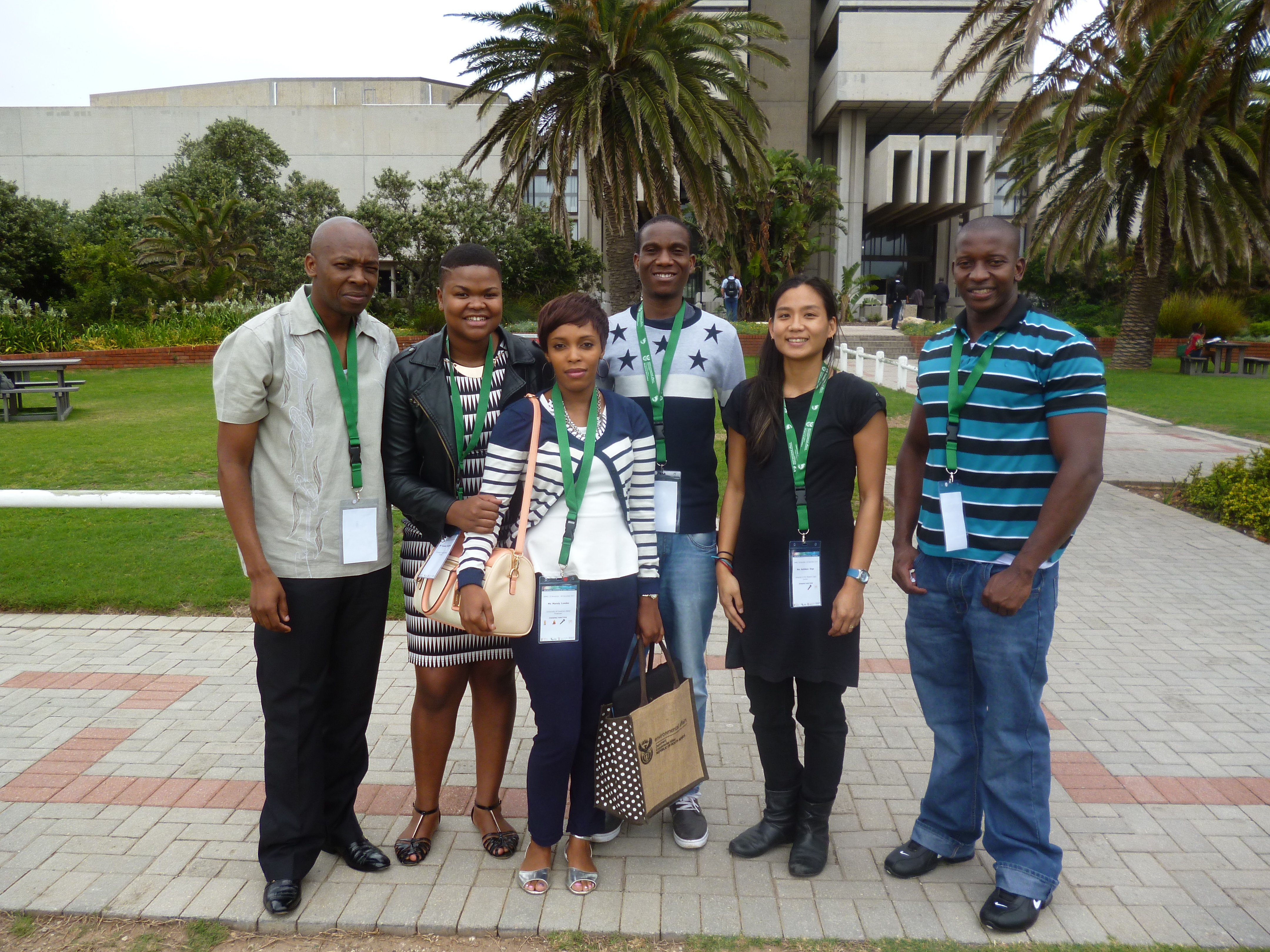 The SARChI team presents at the Global Change Conference 2014 (Photo credit: S Myeni)